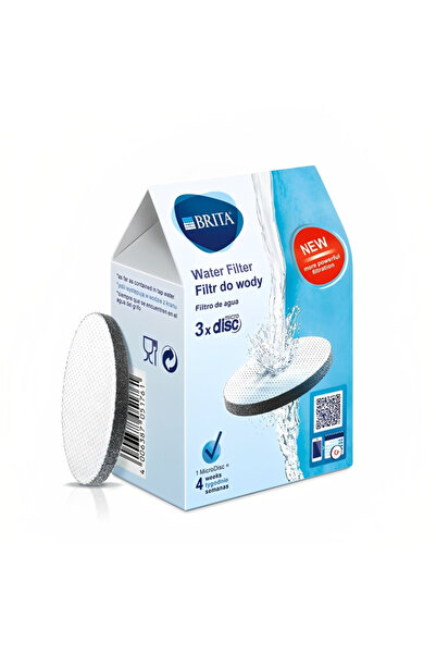 BRITA MicroDisc Filter Ανταλλακτικά Για Φίλτρο Νερού (3 τεμάχια)