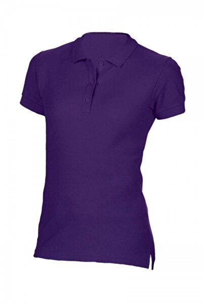 GILDAN Tricou polo de damă, 100% bumbac, GIL 85800 Premium, mov