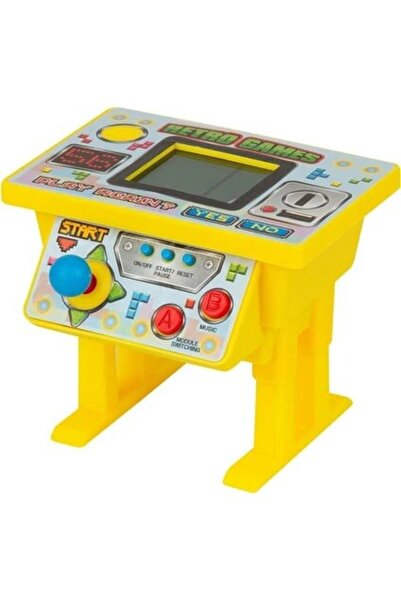 BAŞEL OYUNCAK Nostaljik Mini Retro Tetris Oyun Konsolu