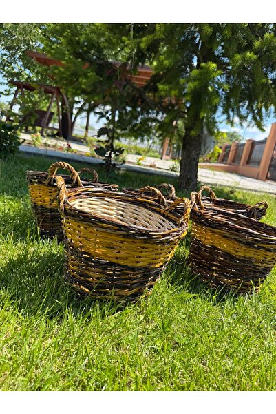 Handmade ψάθινα καλάθια