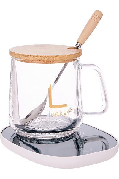 LUCKY Coffee Mug Warmer for Desk, Coffee Cup Warmer Electric Beverage for Kee...