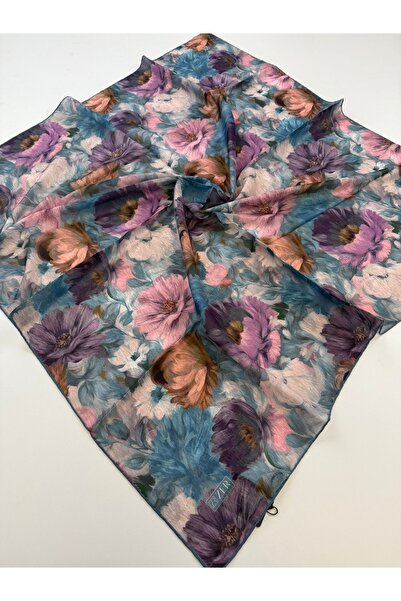 Butik وشاح ناعم رقيق منقوش بالورود العضوية (مضاد للانزلاق)