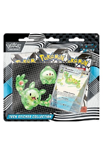 Pokemon Black Bolt: Colecția de autocolante tehnologice Reuniclus