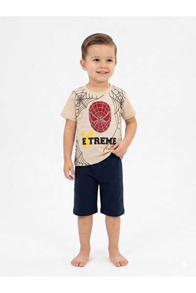 esmababykids Boy's Printed Top and Bottom Combed Cotton Set