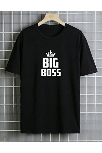 Baskılı %100 Pamuklu Erkek Tişört - Siyah Beyaz Seçenekli Babalar Günü Hediyesi Tasarım T-shirt