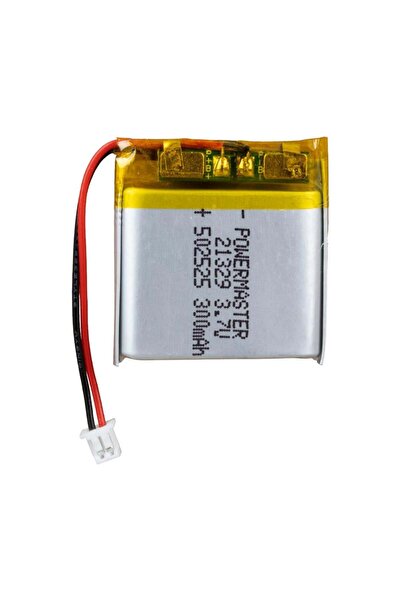 Powermaster 502525 3.7 Volt 300 Mah Lityum Polimer Pil