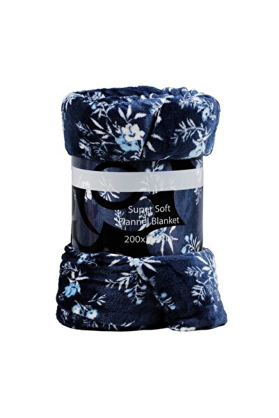 Blanket بطانية فلانيل فائقة النعومة، 200 × 220 سم، متنوعة الألوان