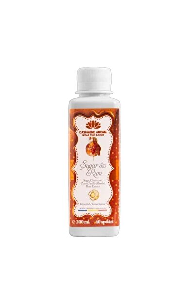 Cashmere Parfum de rufe albe si color, 200 ml, 40 spalari, Sugar & Rum, Aroma
