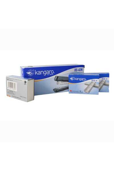 Kangaro Stapler Set with 3 pack Pin, DS-45N