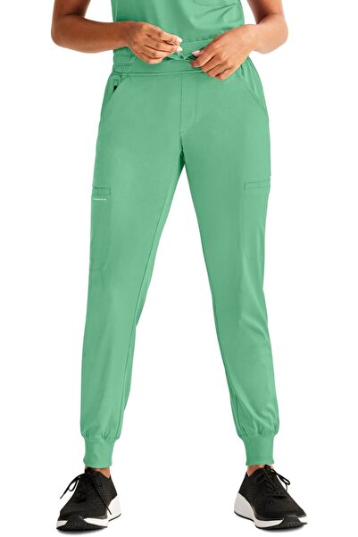 Healing Hands Pantaloni medicali jogger de damă HH Works Rhea, Verde suprarea...