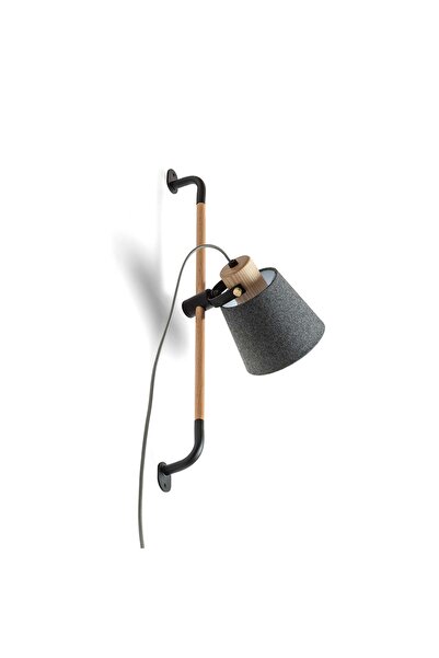 Rendl Light Studio RENDL CHOUPETTE aplică de perete glisantă negru-gri textil...