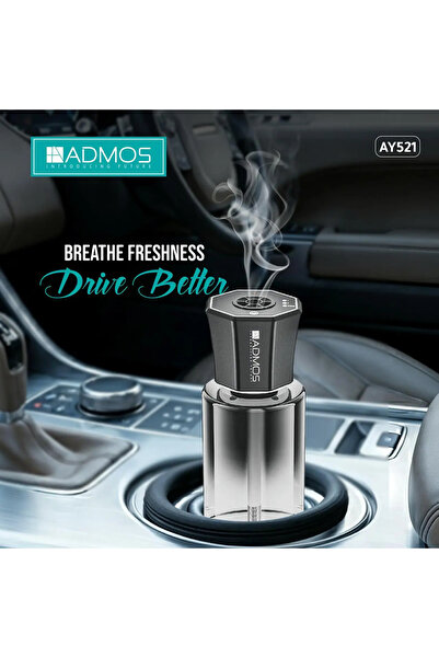ADMOS معطر هواء ذكي للسيارة AY521، سعة 120 مل، للسيارات والأماكن الصغيرة
