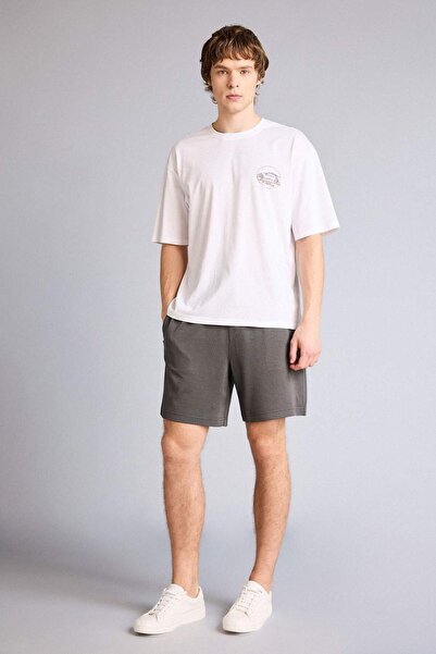 DeFacto Soft-Touch Elasticated Waist Detailed Pocket Shorts G4190Ax26Sm
