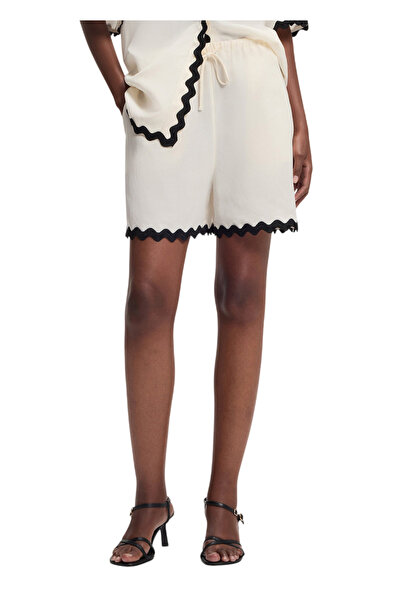 HUGO Γυναικείο Haslala-1 Σορτς Λευκό 50557546-115