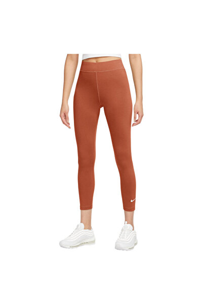 Nike Colanți sport de damă clasici, cu talie înaltă, 7/8, M