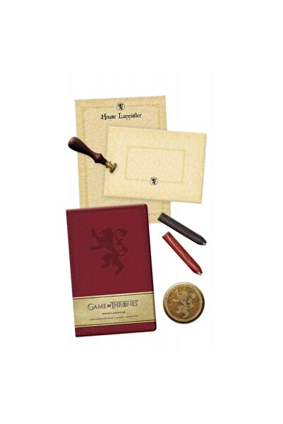 Game of Thrones Set Deluxe House Lannister Agenda , Stampila , 5 piese
