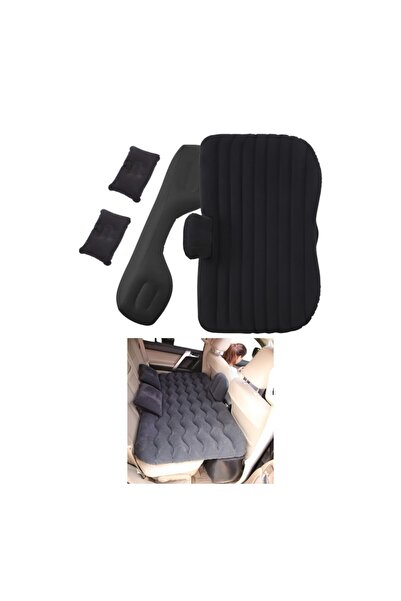 TodayShop Saltea gonflabilă auto cu pompă - Pernă de călătorie confortabilă p...