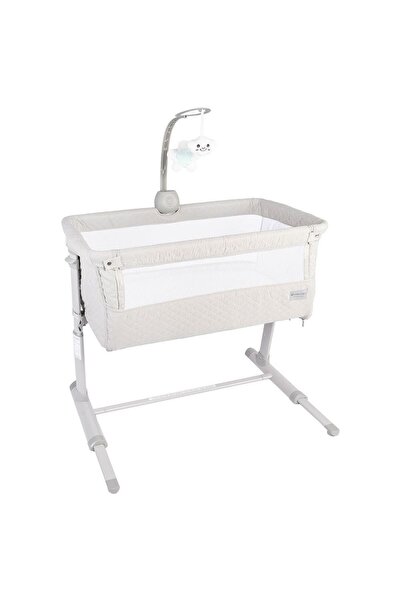 Bumble & Bird - 2-in-1 Bedside Bassinet & Crib - Adjustable Height with Mattr...