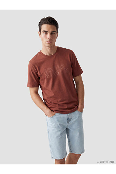 LC Waikiki Crew Neck Printed Men's T-Shirt