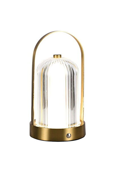 V-TAC LAMPA BIROU 3IN1 CU ACUMULATOR 1800MAH - FRENCH GOLD
