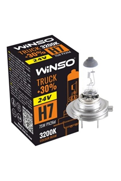 Aftermarket Bec Halogen Winso Truck +30% H7 - 24V, 75W PX26d ●   3200K