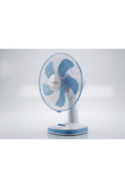 VICTRONIC Desk Fan, 40 cm Diameter, 3 Speed Levels, 45 W Power, TBF16