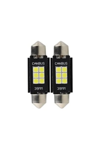 Aftermarket Set 2 Becuri LED Sofit C5W 12 SMD 39 MM