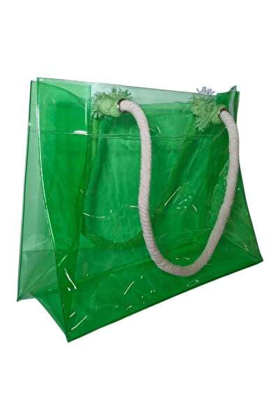 RM Promosyon R&M Promosyon Su Geçirmez Şeffaf PVC Kadın Plaj ve Omuz Çantası ...