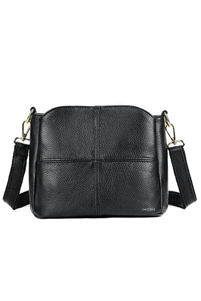 IMODIX Geanta Dama Din Piele Naturala, IMODIX®, Casual, Compartimente Multipl...