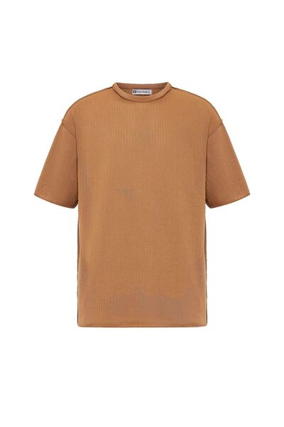 S13 Store Oversize Knitwear Sweater with Black Stitching Detail