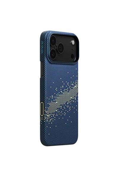 PITAKA Protective Case for iPhone 17 Pro, MagEz 7 Ultra-Slim StarPeak Milky W...