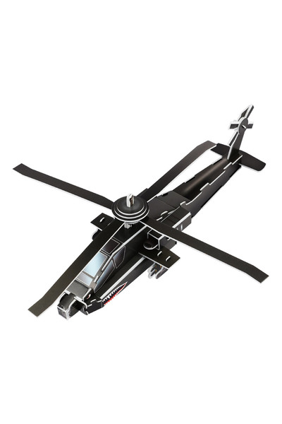 Zumzeria Puzzle de construcție elicopter 3D (30 piese)