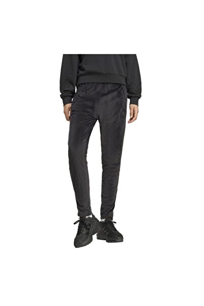 adidas Pantaloni de trening de damă Tiro Cut cu 3 dungi, din velur elastic, m...