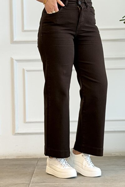 yb yağmur butik Loose Leg Cropped Jeans