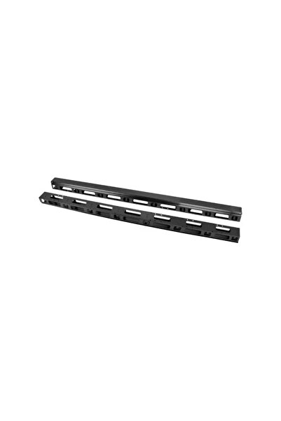 Lanberg Organizator de cabluri AK-1209-B vertical pentru rack-uri verticale 3...