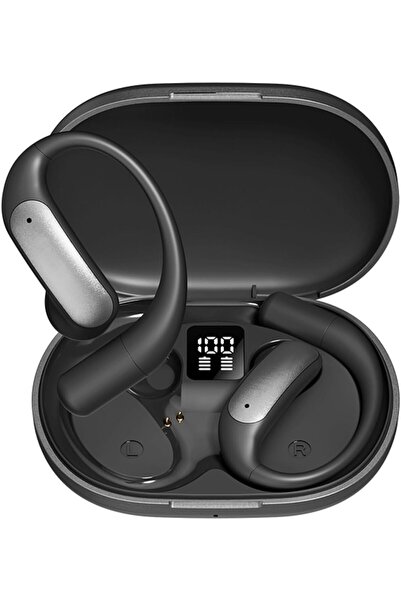 Mmctech 2026 Yeni Kablosuz Müzik Kulaklığı Çengeli Spor Bluetooh Kulaklık