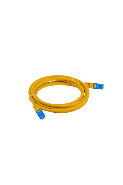 Lanberg Cablu patch S/FTP cat.6A 0,5m LSZH CCA testat Fluke portocaliu