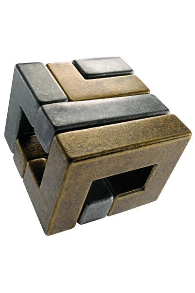 G3 Huzzle Cast Coil puzzle metalic