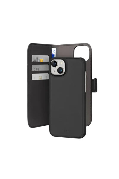 Puro Portofel detașabil 2 în 1 Apple iPhone 15 Plus / 14 Plus (negru)
