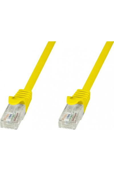 Techly Cablu patch Cat.5e UTP CCA 2m galben