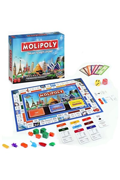 Moli Toys Molipoly Emlak Ticaret Oyunu Kutu Oyunu Ml-1476