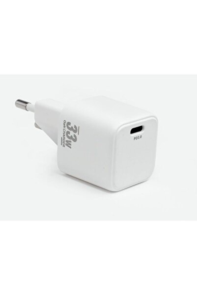 CoreParts Încărcător USB-C Nano cu un singur port de 33W, Tehnologie GaN 5V2A...