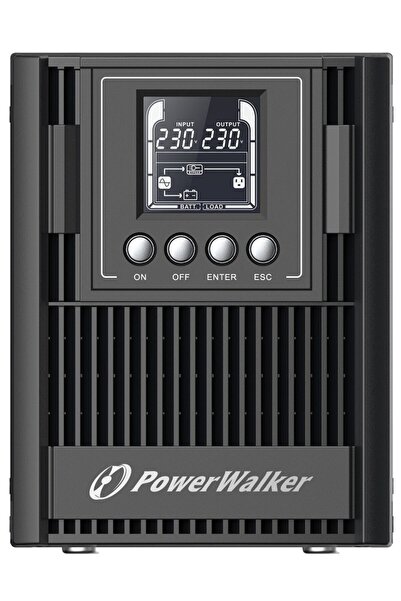 PowerWalker VFI 1000 AT FR VFI 1000 AT FR, Conversie dublă (Online), 1 kVA, 9...