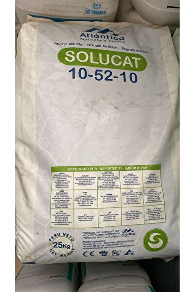 Atlantica Agricola Solucat 10-52-10 İthal 25kg Gübre