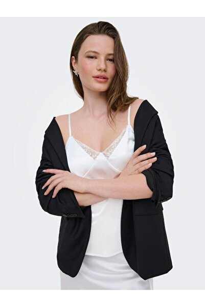 ONLY Saten Dantelli Askılı Bluz 15380254