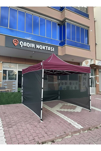 Göker 3 Yan Fileli Gölgelikli Çadır