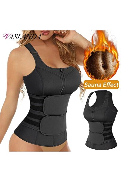 LaSoft Kadın Fitness Sauna Atlet Korse Terletici Toparlayıcı Sporcu Korsesi