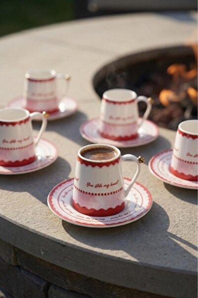 ACAR Kai-09266 Franny 6-Piece Coffee Cup Set