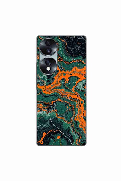 OEM Husa compatibila cu Honor 70 Silicon Gel Tpu Model Soft Jade Marble