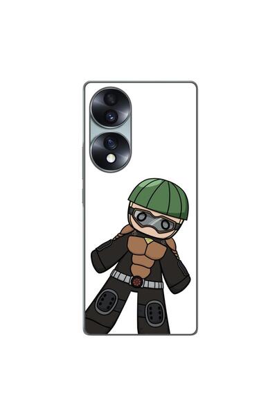 OEM Husa compatibila cu Honor 70 Silicon Gel Tpu Model One Punch Man Mumen Rider